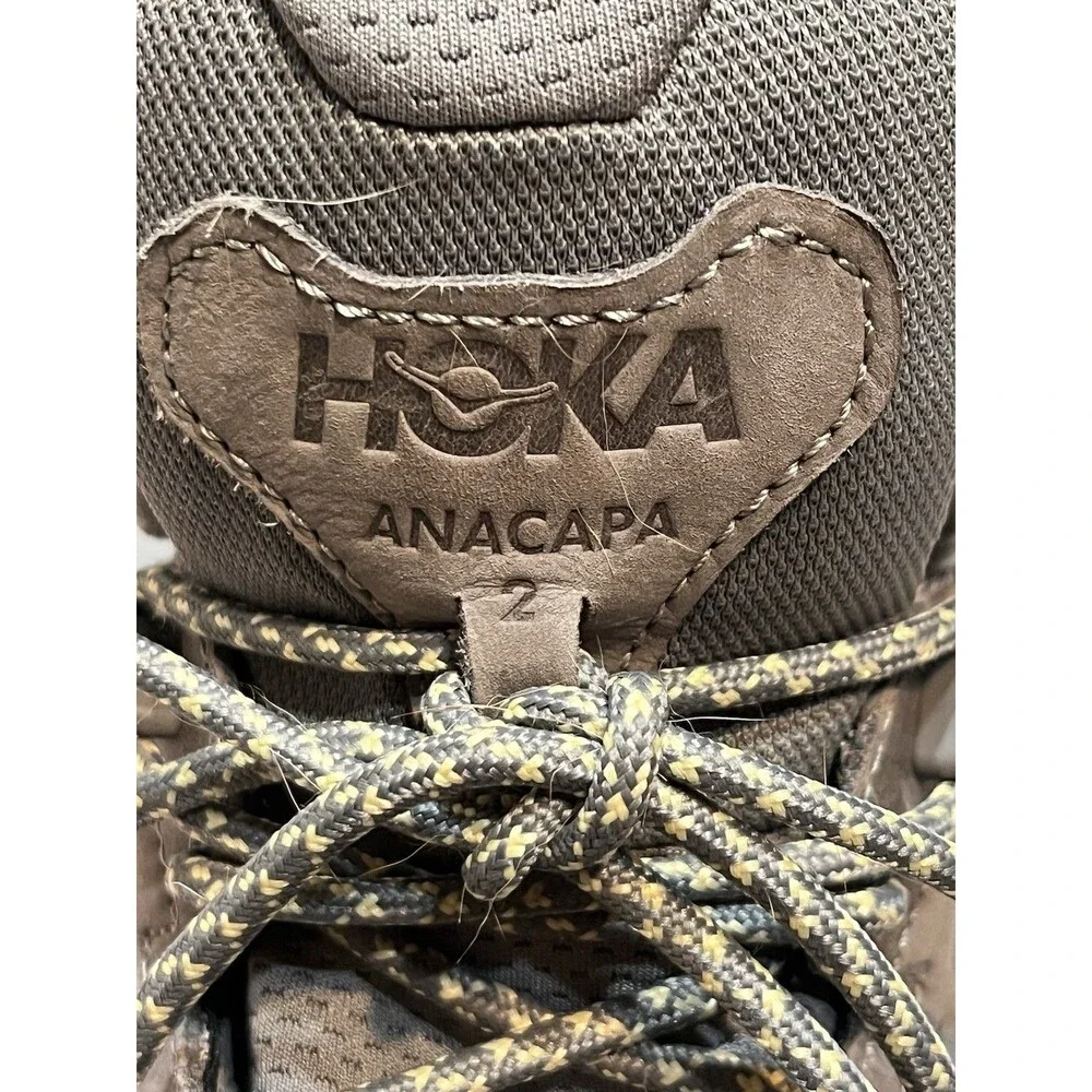 Hoka Anacapa 2 Mid GTX Hiking Boot Womens Grey 1142831F ATRL